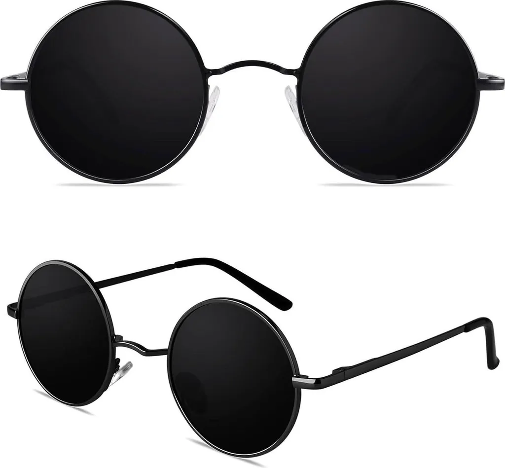 Occhiali da Sole CGID Retro Polarizzati UV400: Montatura Metallo Vintage