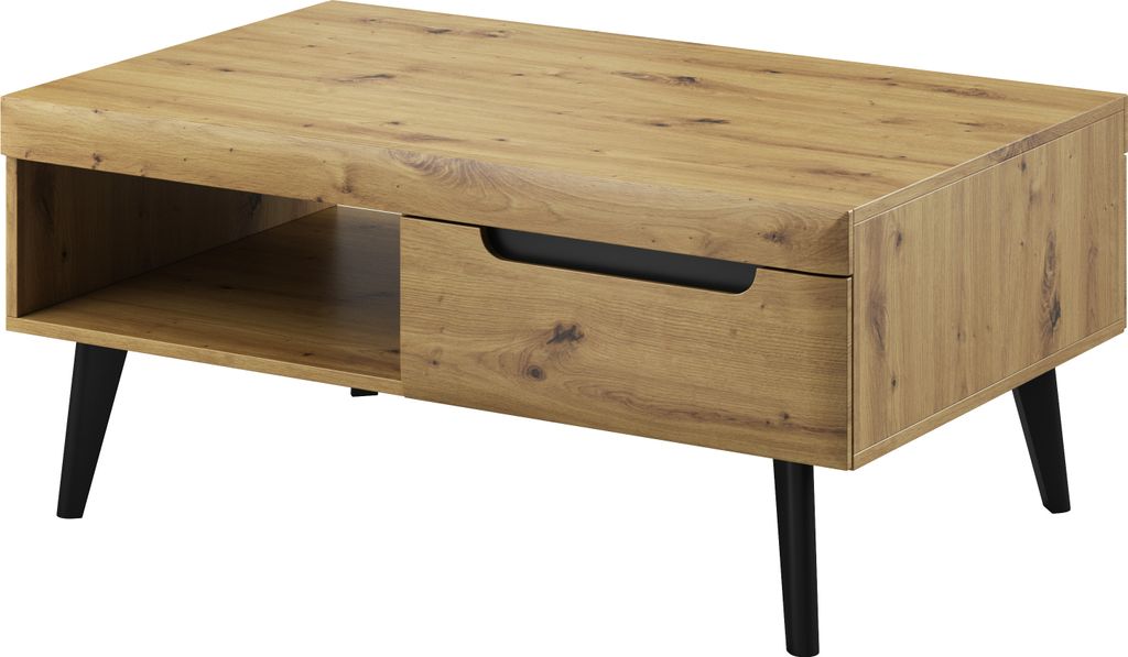 Couchtisch Eiche Artisan 107X67 Cm Modernes Design