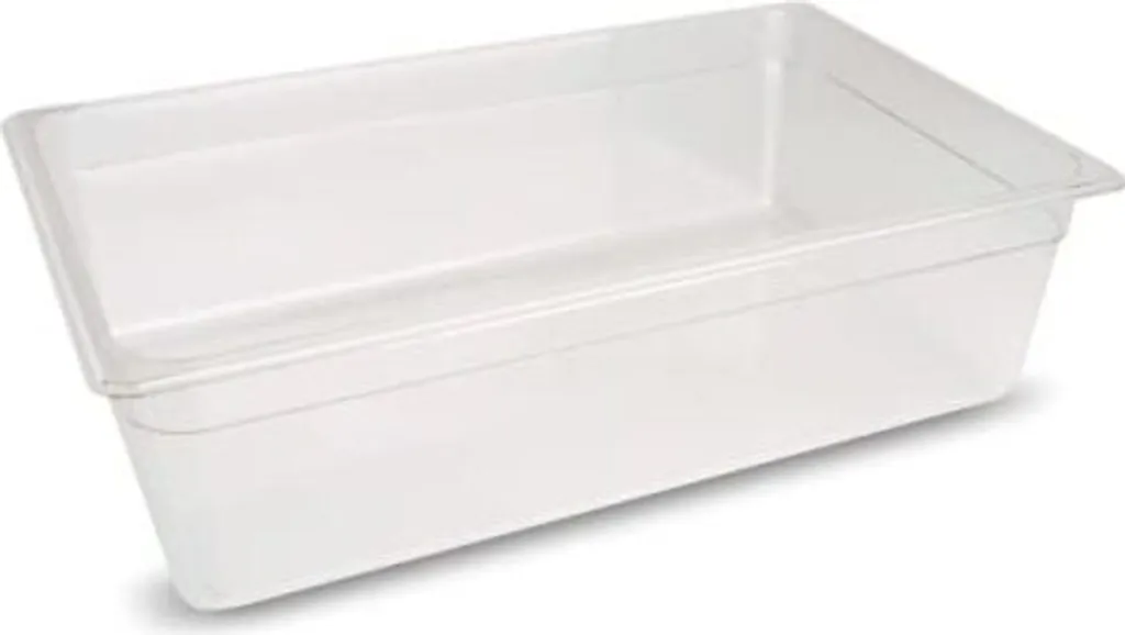 Bac GN 1/1 Lacor 66165P en Polycarbonate Transparent 530x325x65 mm