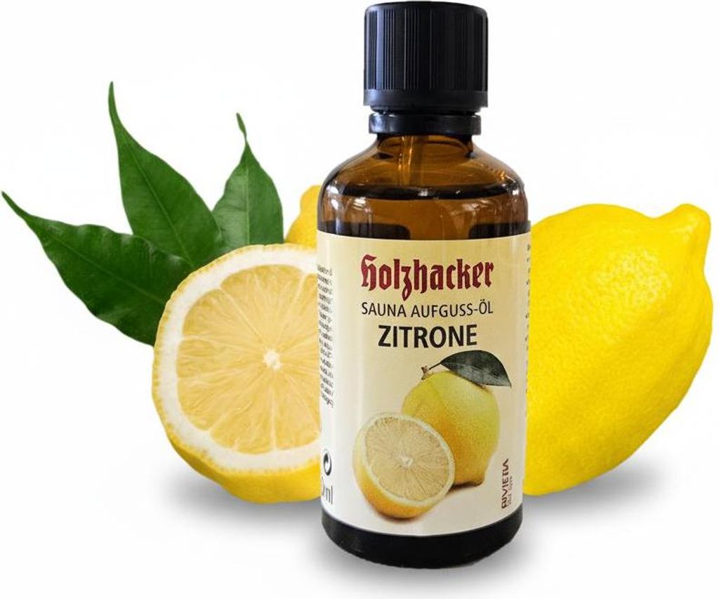 Holzhacker Sauna Aufgussöl Zitrone 60 ml