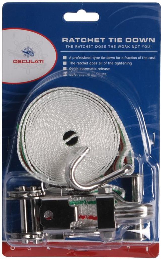 Farbige Polyester-Riemen Schwerlast 38 mm 700 cm - Osculati 63.253.02