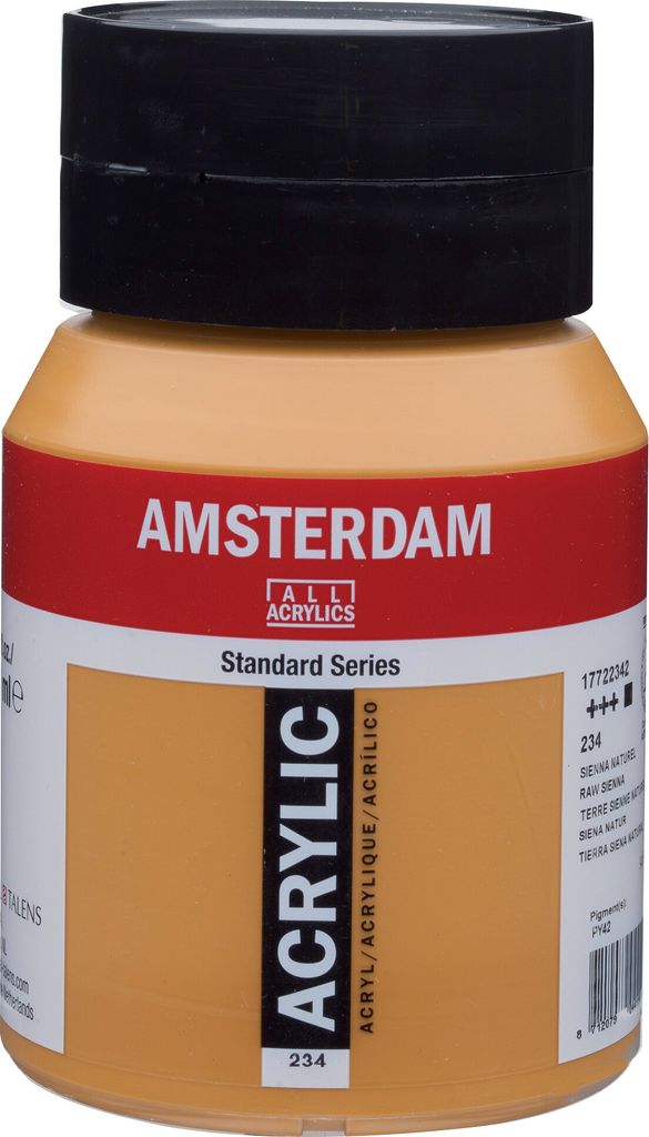 Royal Talens Acrylfarbe 234 Sienna Natur 500 ml Amsterdam