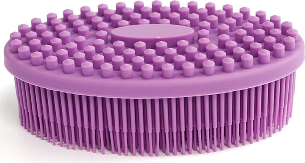 Scalpmaster Shampoo-Bürste, Violett – Für Schonende Kopfhaut-Massage Beim Haarewaschen