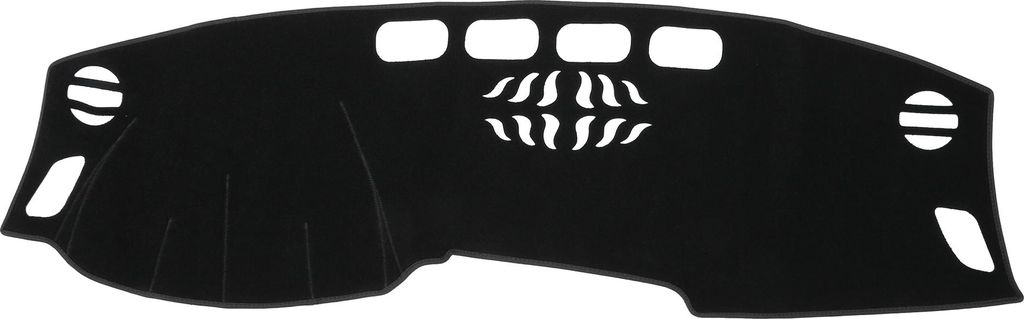 Armaturenbrettabdeckung für Audi A4 A5 2017-2020 / Mittelkonsole Armaturenbrettabdeckung / rutschfest / Polyester / 1 Stück Schwarz