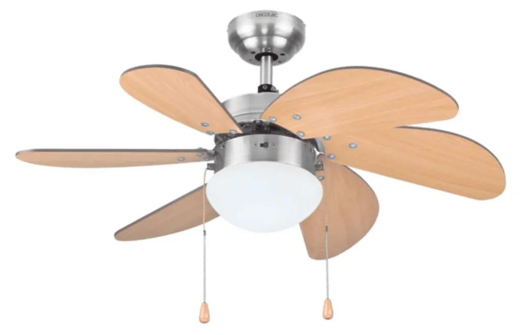 Ventilateur de plafond Ecotec Energysilence Aero 50W bois 350 mm