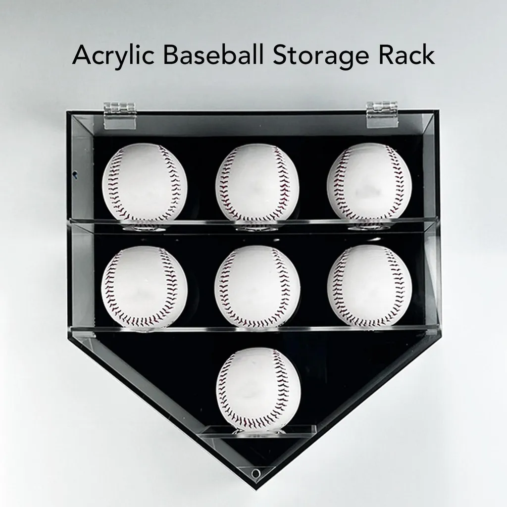 Rangement Mural pour Collection de Balles de Baseball, Format Compact - 16