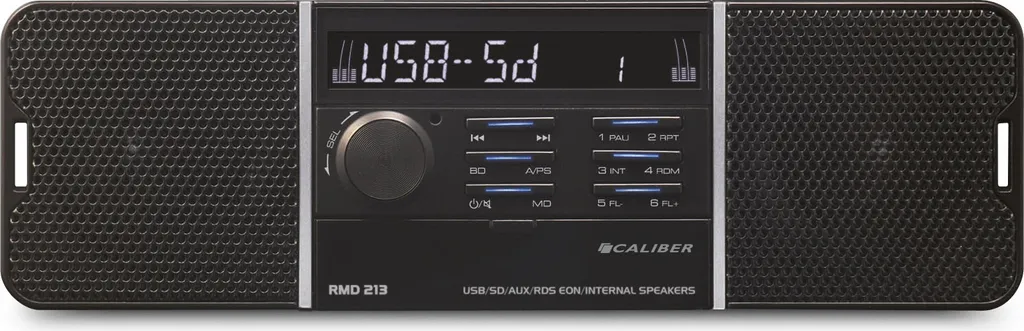 Autoradio Caliber RMD213 : Solution Audio sans Câblage Haut-Parleur 1 DIN