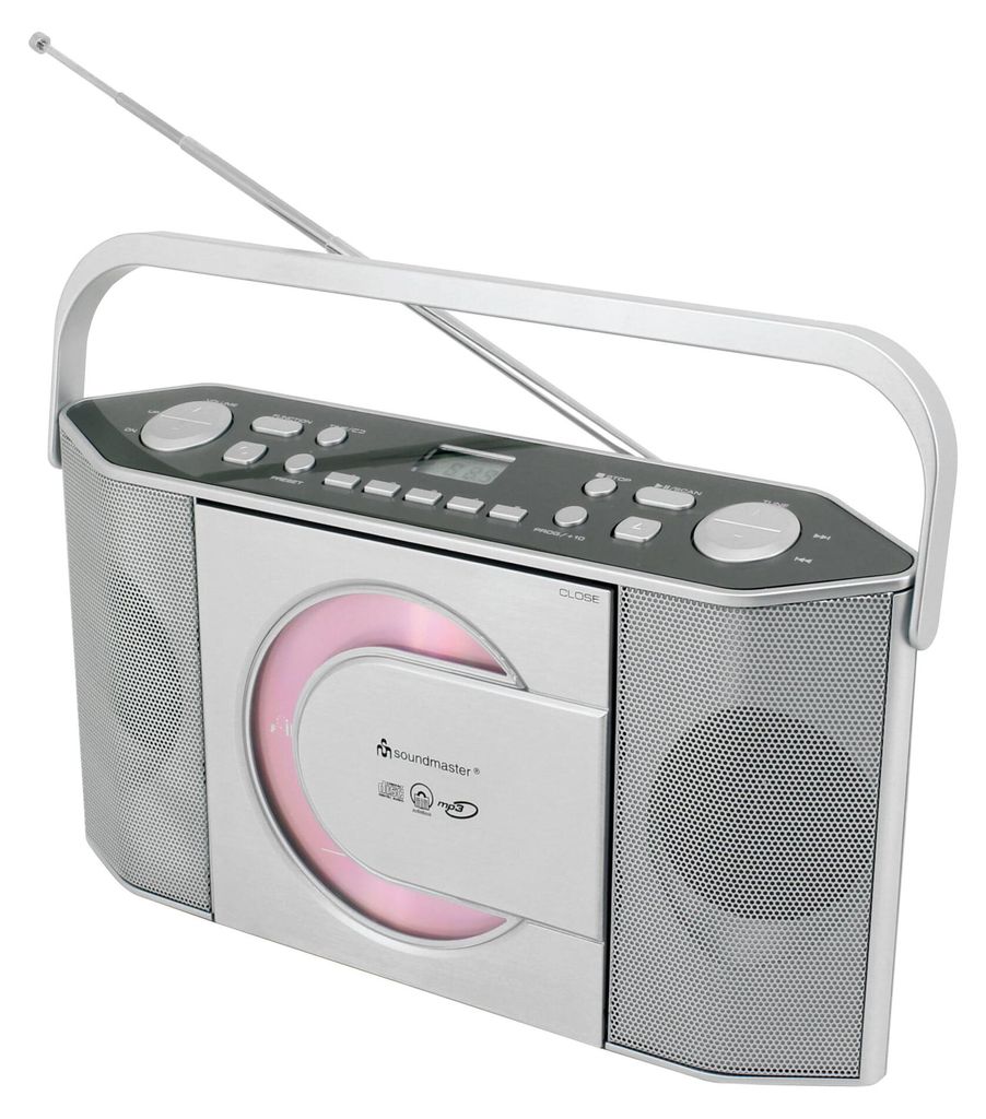 Soundmaster RCD1755SI, Analógico, FM, Reproductor de CD, Imagen del producto 