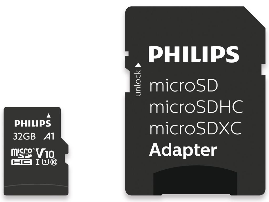 Philips FM32MP45B - Karta pamięci flash (w zestawie adapter Zdjęcie produktu 