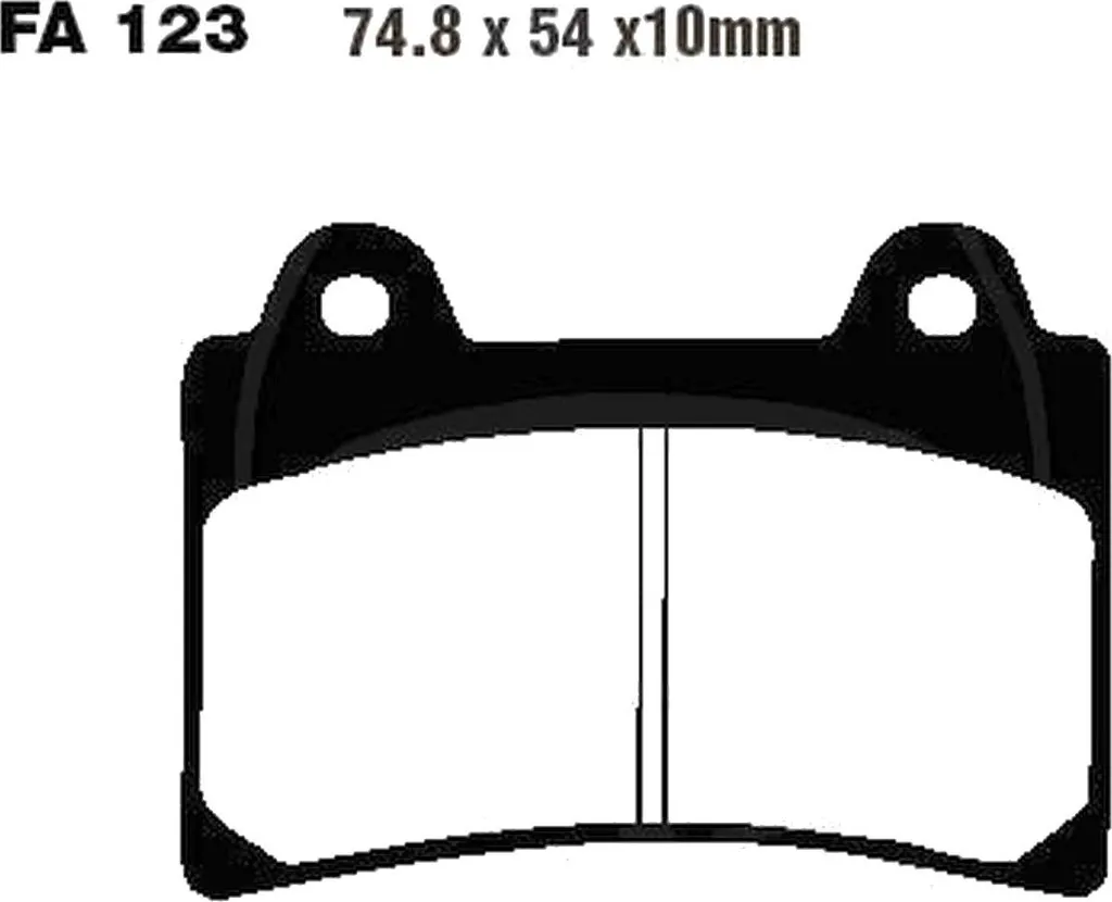 Plaquettes de frein avant Yamaha FJ 1200 1988-1997 : Confort Route