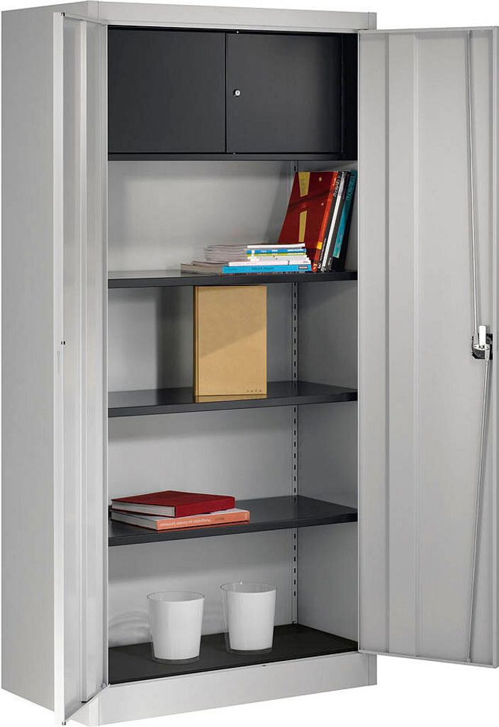 mauser Stahlschrank 790217A0 lichtgrau 95,0 x 50,0 x 195,0 cm