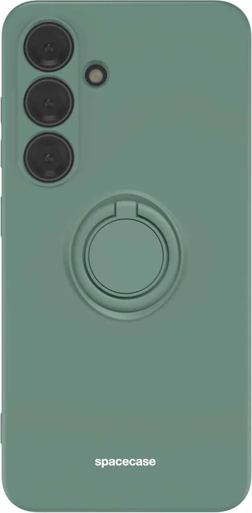 Custodia Galaxy S24 Verde SpaceCase: Stile e Presa con Anello Ring - 7