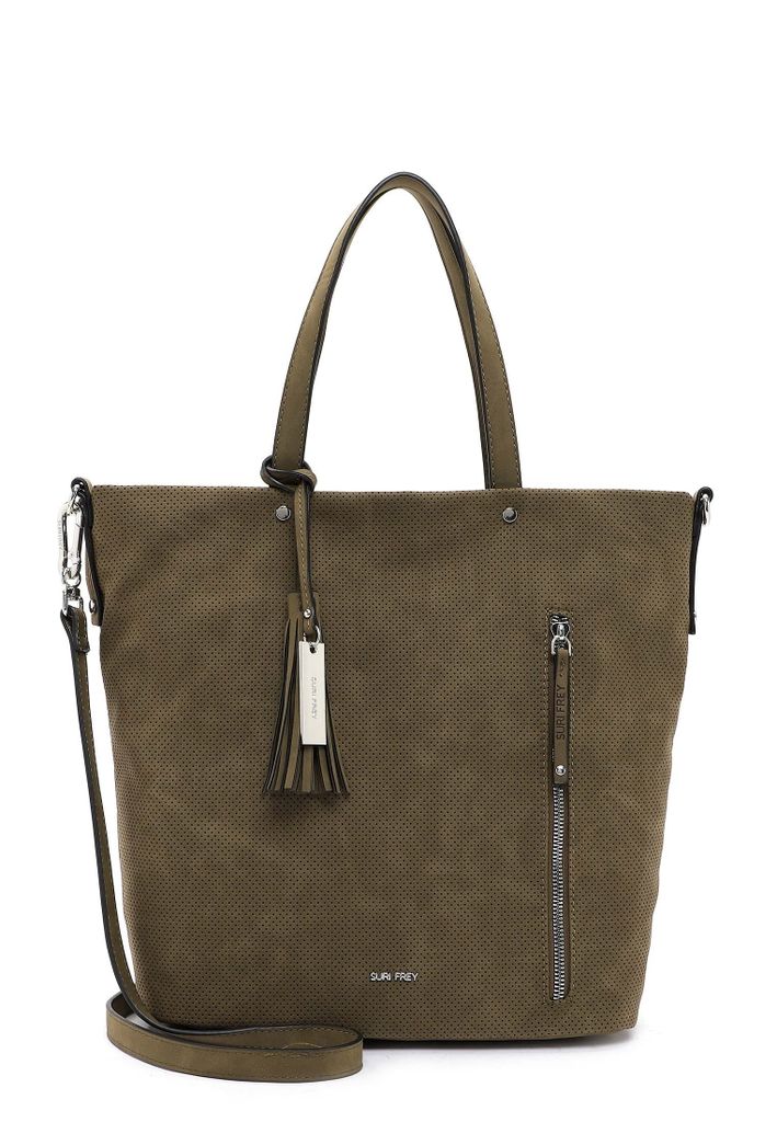 SURI FREY Schultertasche Umhängetasche Steffy Shopping Bag Mud braun