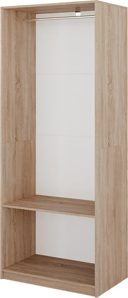 Armoire de rangement pour petite chambre Vicco Elmo Sonoma 80x200cm