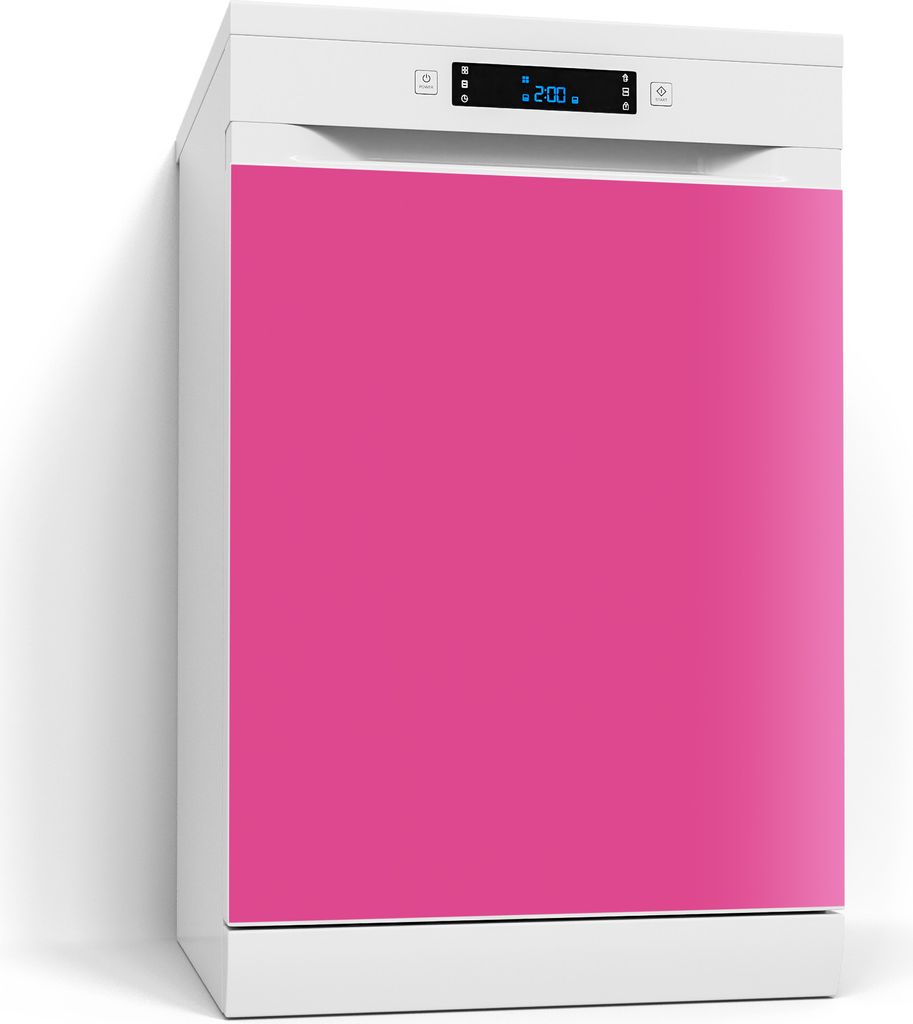 DEQORI Magnetmatte Spülmaschine beschreibbar 60x70 cm 'Rosa' Magnetfolie Deko-Folie