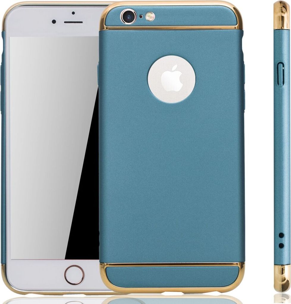 Apple iPhone 6 / 6s Handy Hülle Schutz Case Bumper Hard Cover Blau
