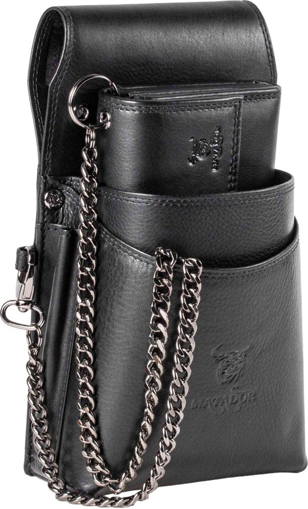MATADOR VICIO Kellnerbörse mit Kette Leder Produktbild 
