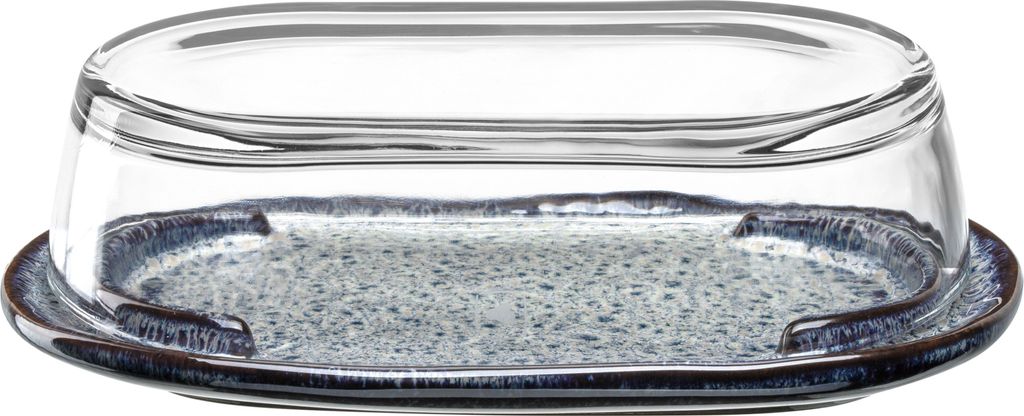 LEONARDO Matera, Oval, Grau, Keramik, Glas, 210 mm, 130 mm Produktbild 