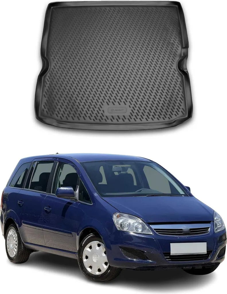 Tappeto Gomma TPE Opel Zafira B (2005-2014) | Resistenza Industriale