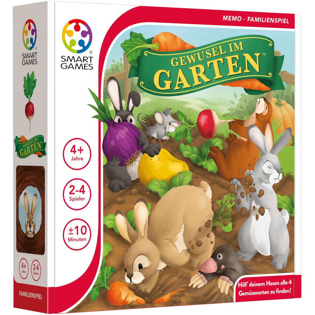Smart Games Gewusel im Garten, gra logiczna, gra planszowa, Zdjęcie produktu 