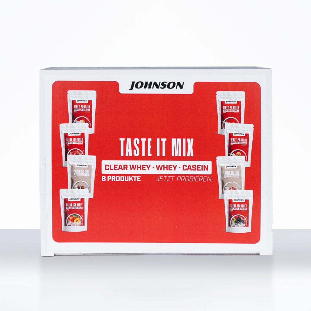Johnson Taste it Mix - Probierbox verschiedener Nutrition Produkte