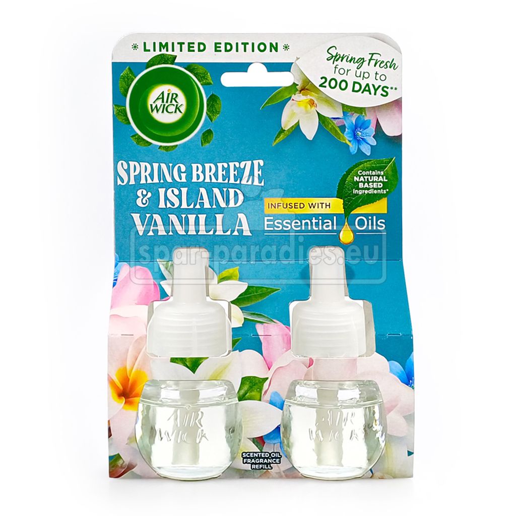 Air Wick Duftölflakon Spring Breeze & Island Vanilla Produktbild 