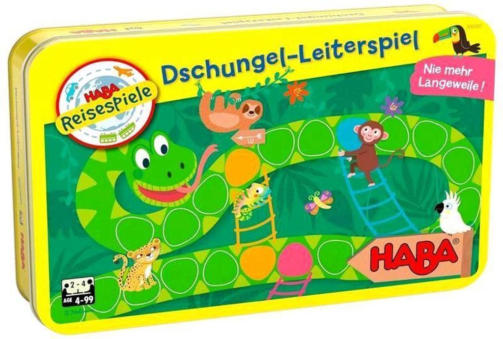 Dschungel-Leiterspiel