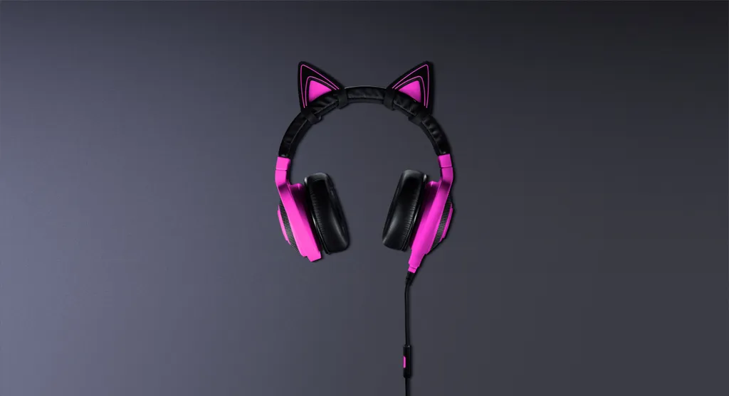 Recensione Accessorio: Razer Kitty Ears Viola Neon - Qualità e Fitting - 5