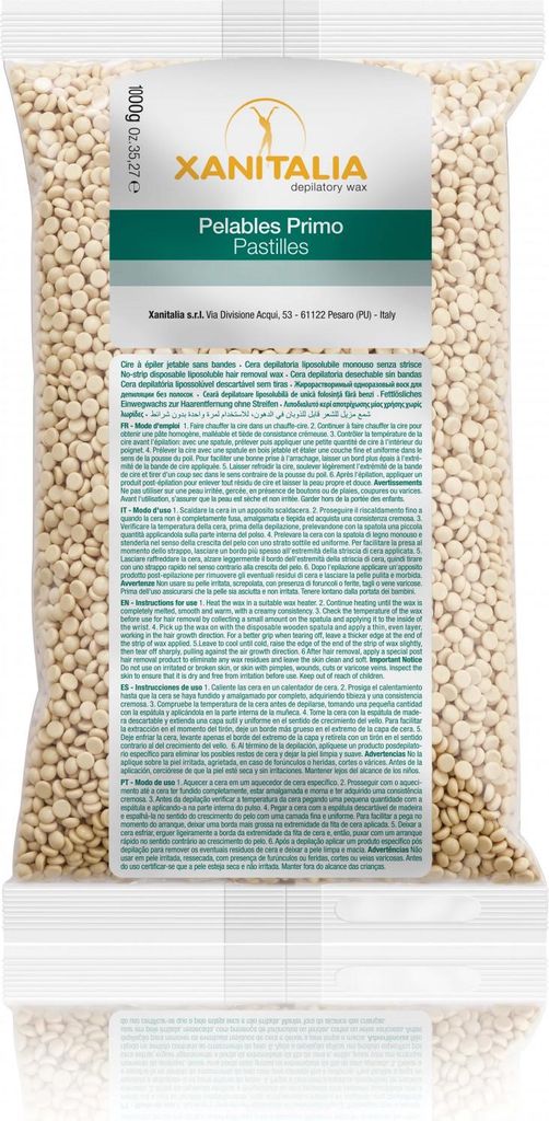 Brasilian System Wax-Perlen Vanille 1000g Produktbild 