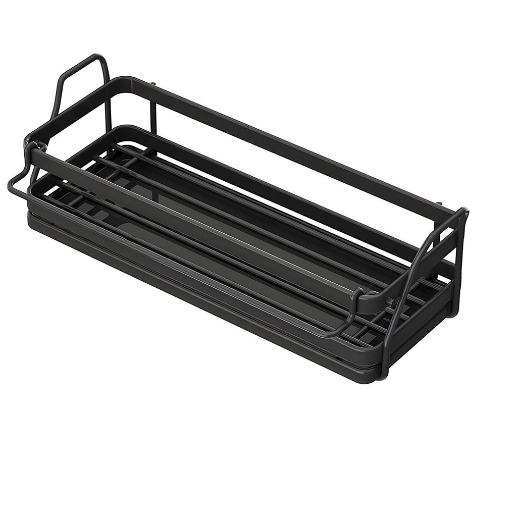 Küchenspüle Schwamm Rack, Edelstahl Küchenspüle Aufbewahrungsbox, verwendet zum Organisieren von Schwämmen, Bürsten, Seifenspendern
