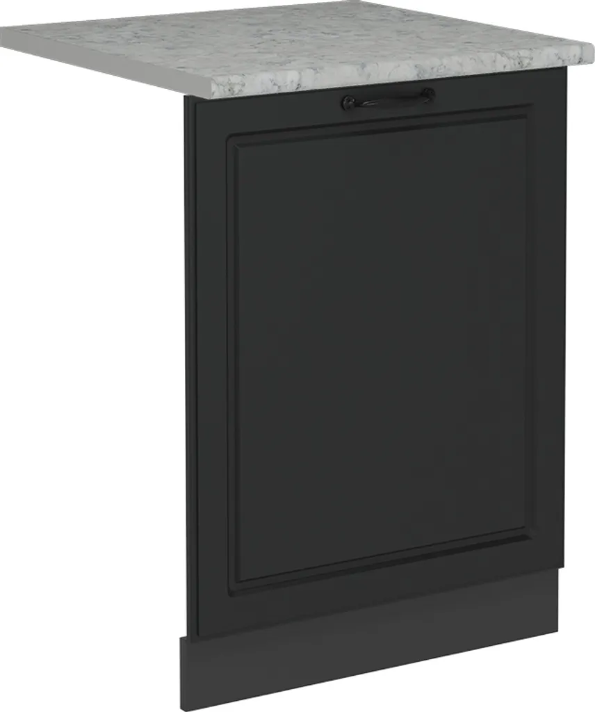 Porte lave-vaisselle 60cm Anthracite Vicco R-Line Style Marbre