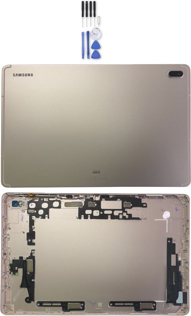 Samsung Akkudeckel Batterie Cover für Galaxy Tab S7 FE 5G GH82-25745D Light Pink