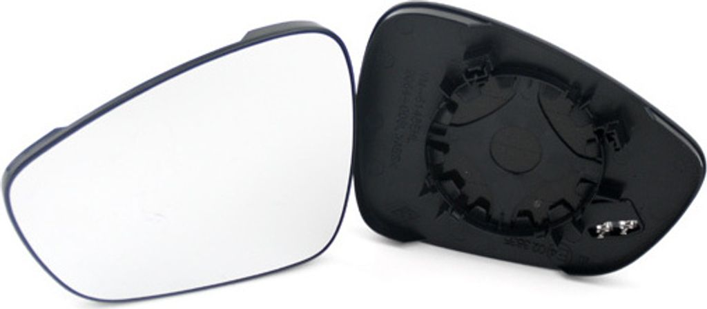 Johns, Spiegel Ersatzglas Links passend für Peugeot 508 8D_ 11/10- mit Trägerplatte kon