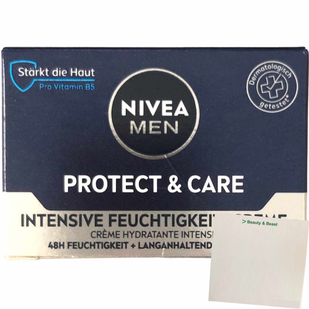 Nivea Men Protect & Care Intensive Feuchtigkeitscreme (50ml Tiegel) + usy Block