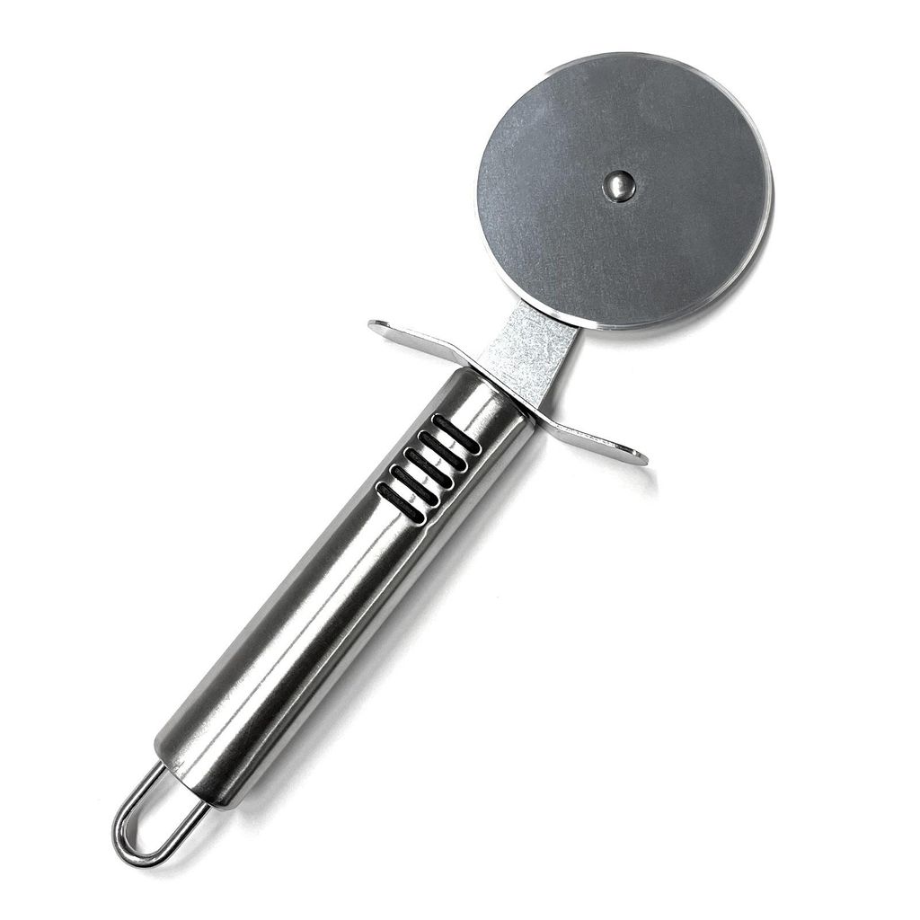Pizzaschneider Edelstahl Pizzaroller Pizzarad Ø 7 cm Produktbild 