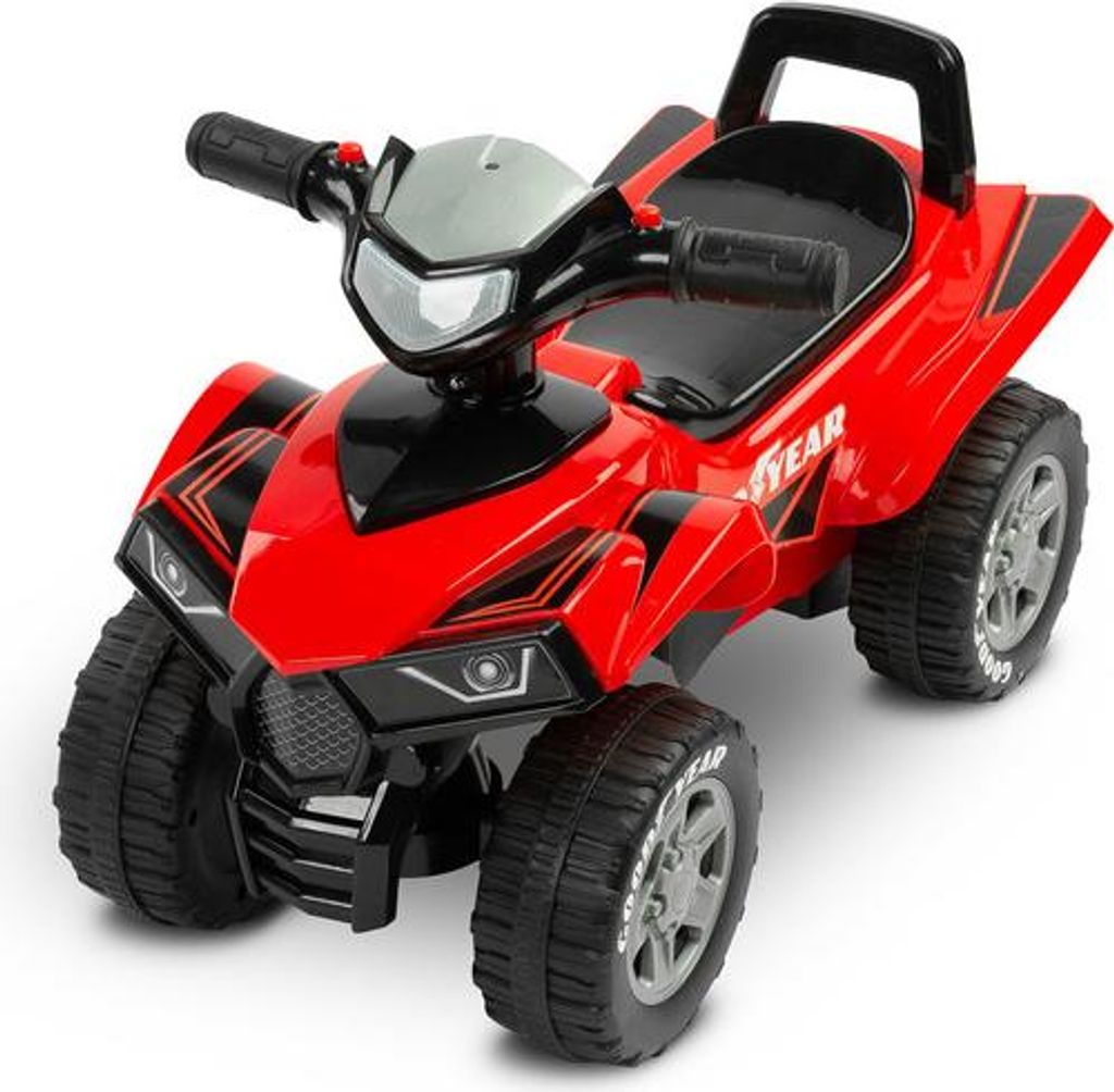 TOYZ Goodyear Quad Ride-On - Lenkrad - 12-36 Monaten - 60x30x40 cm - Rot