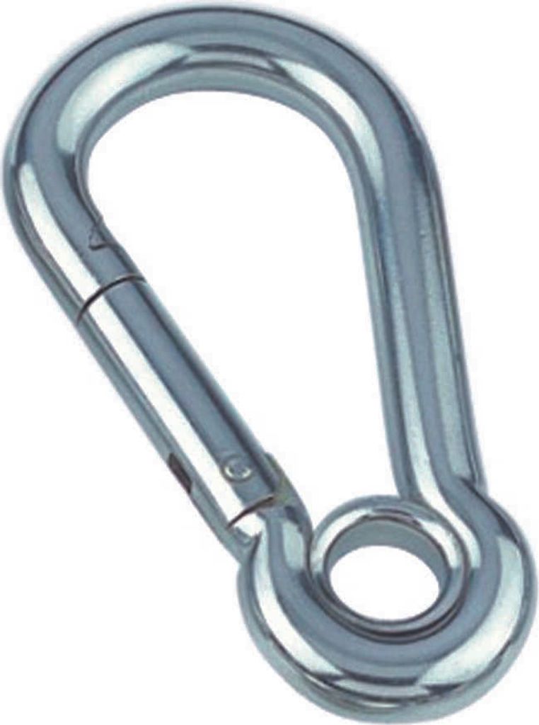 KARABINERHAKEN M.KAUSCHE Ø 12 mm
