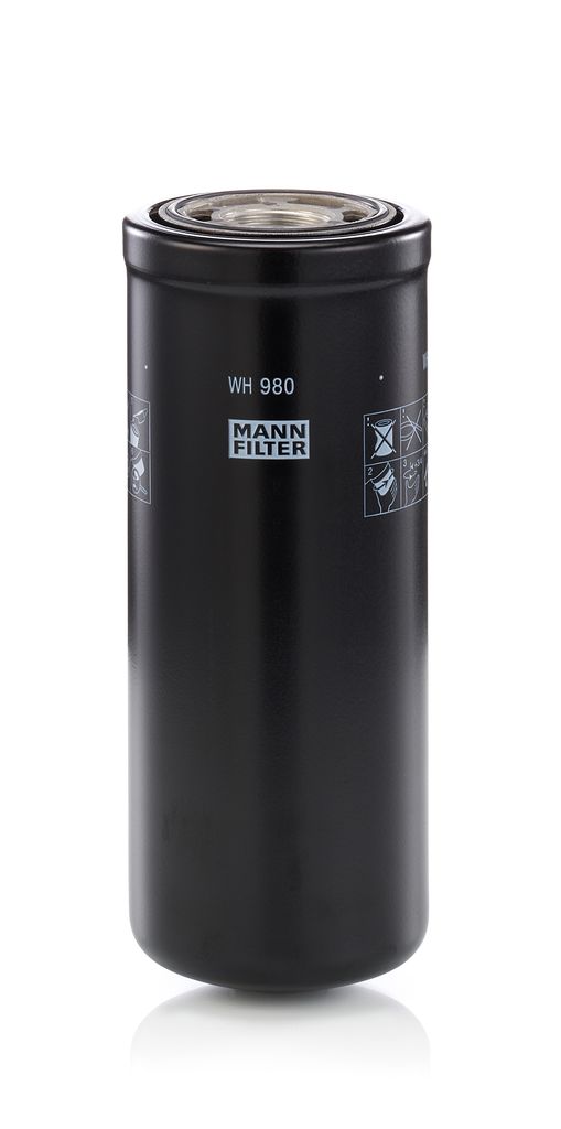 Original MANN-FILTER Filter Arbeitshydraulik WH 980 für Produktbild 