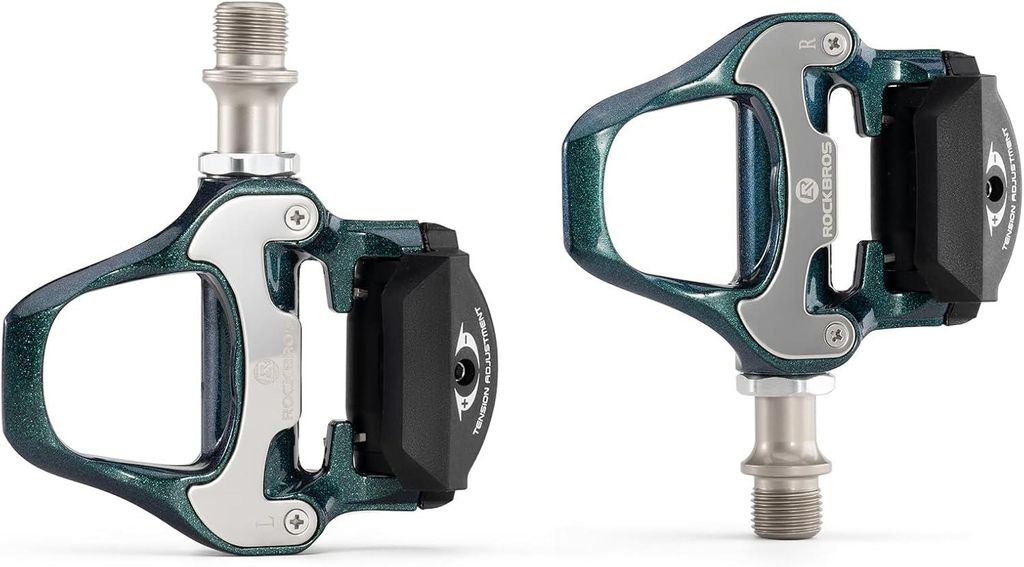 Pedali ROCKBROS SPD in alluminio, con regolazione della Immagine del prodotto 