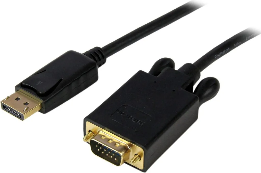 StarTech.com DP2VGAMM10B Cavo Adattatore DisplayPort VGA 3m Nero