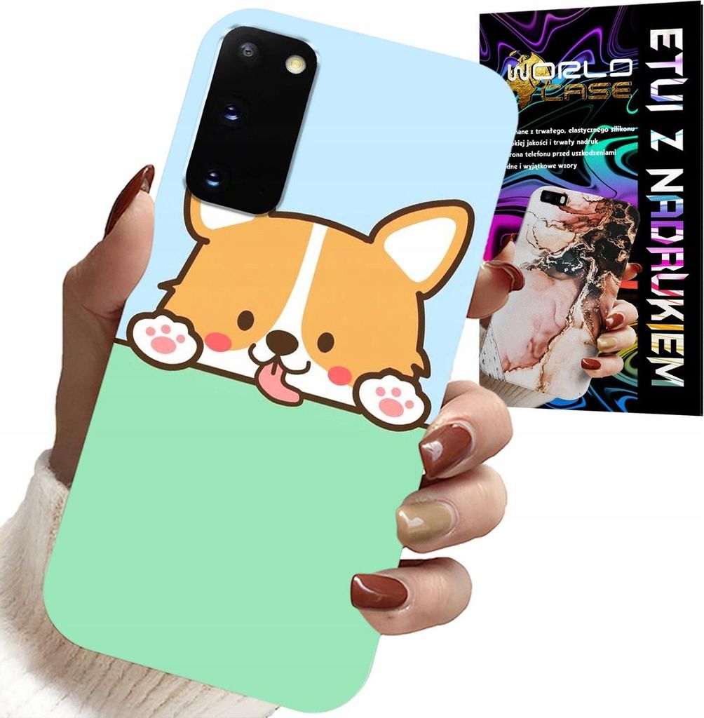 Fall Für Samsung Galaxy S20 - Niedlichen Hund Märchen Designs Abdeckung