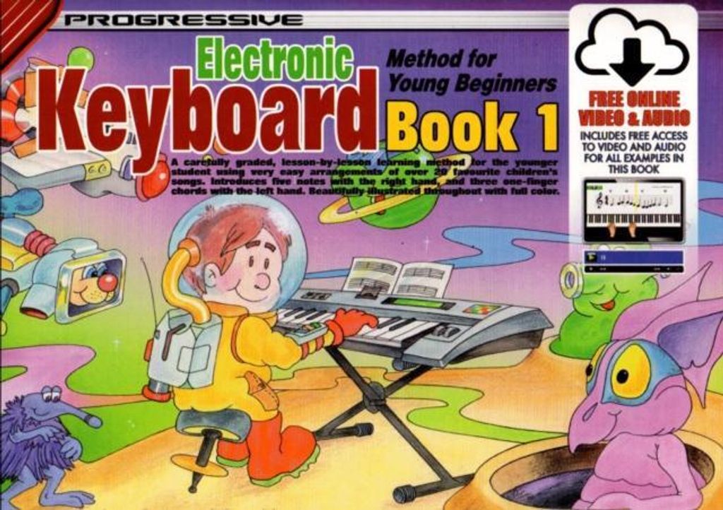 Electronic Keyboard Book -1 – Lingua: Inglese