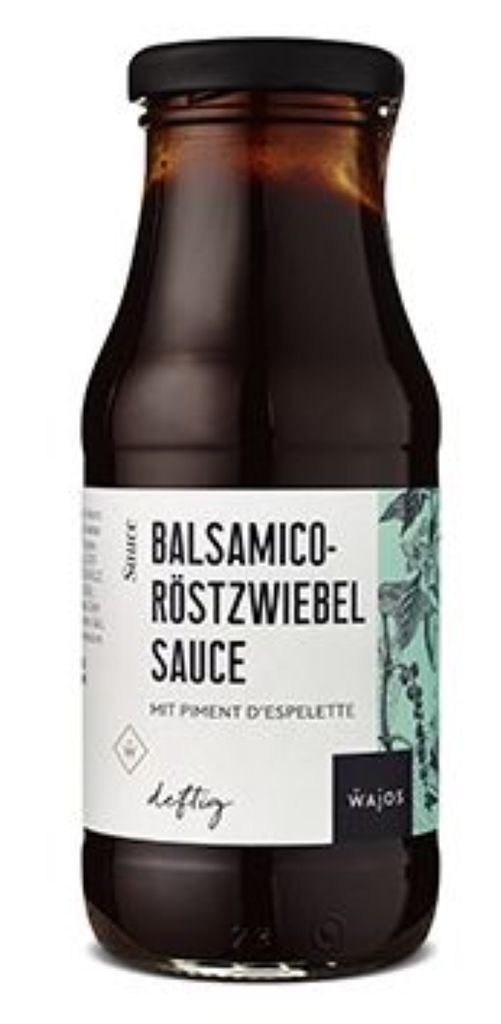 WAJOS - Balsamico-Röstzwiebel Sauce 245ml STEFFIS LIEBLINGS Produktbild 