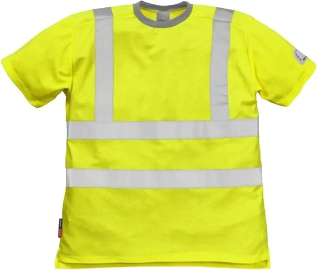 T-shirt Haute Visibilité Anti-Transpiration Fristads 7024 Jaune Sécurité
