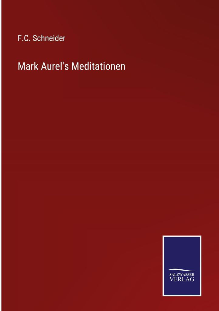Mark Aurel's Meditationen