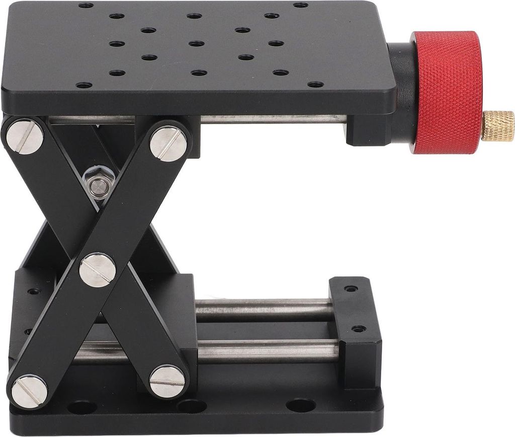 Hebebühne aus hochpräziser Aluminiumlegierung, manueller Labor-Scherenhebeständer