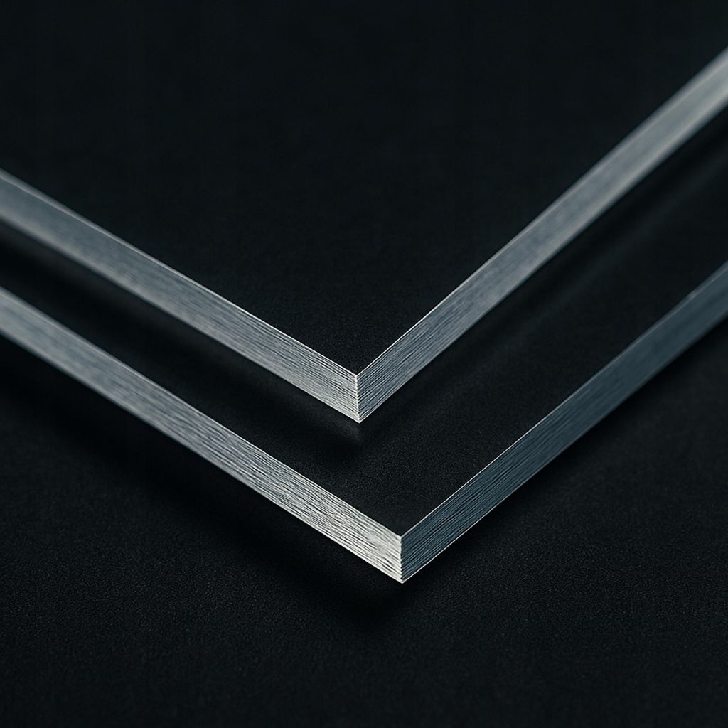 Acrylglas Acrylglasplatte Transparent 60x80 cm PMMA Plexi Produktbild 