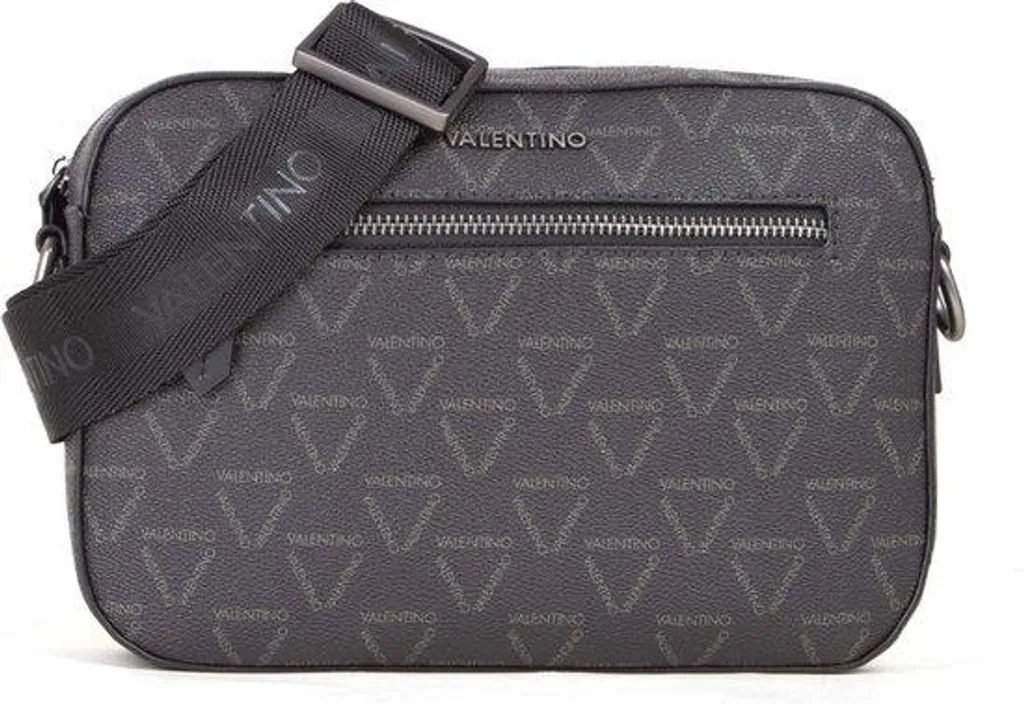 Sac à bandoulière gris foncé anti-encombrement pour femme active