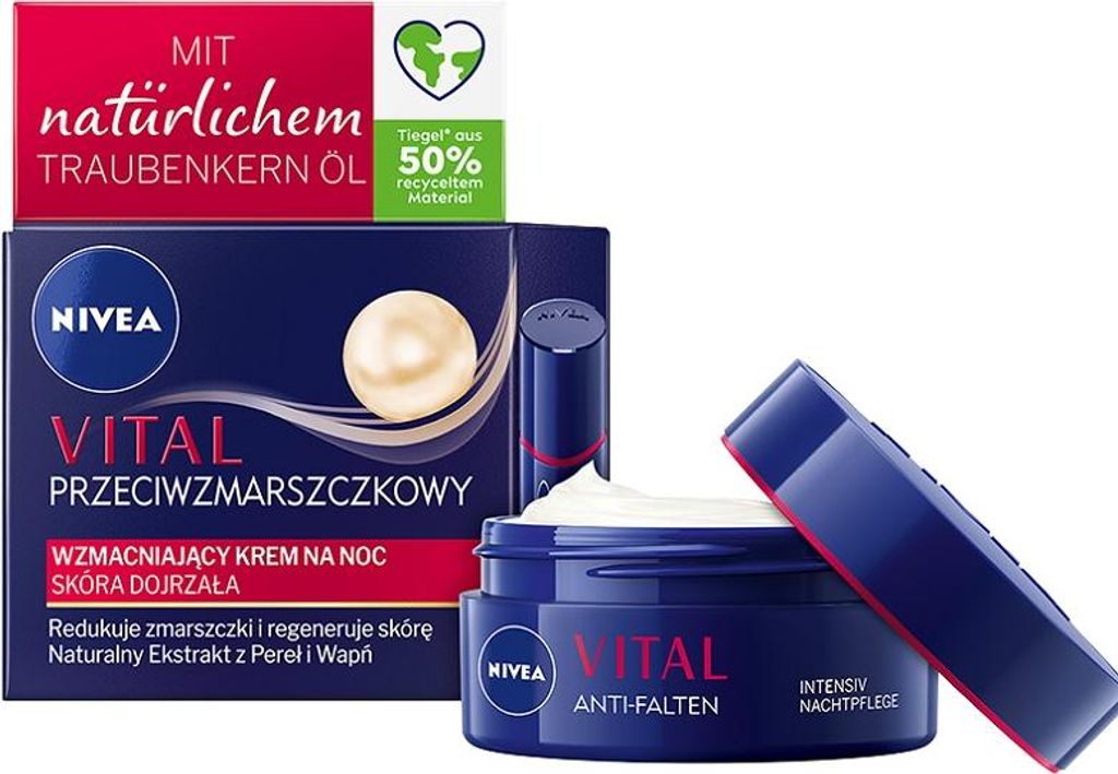Nivea Visage Vital aufbauende Nachtpflege 50 ml
