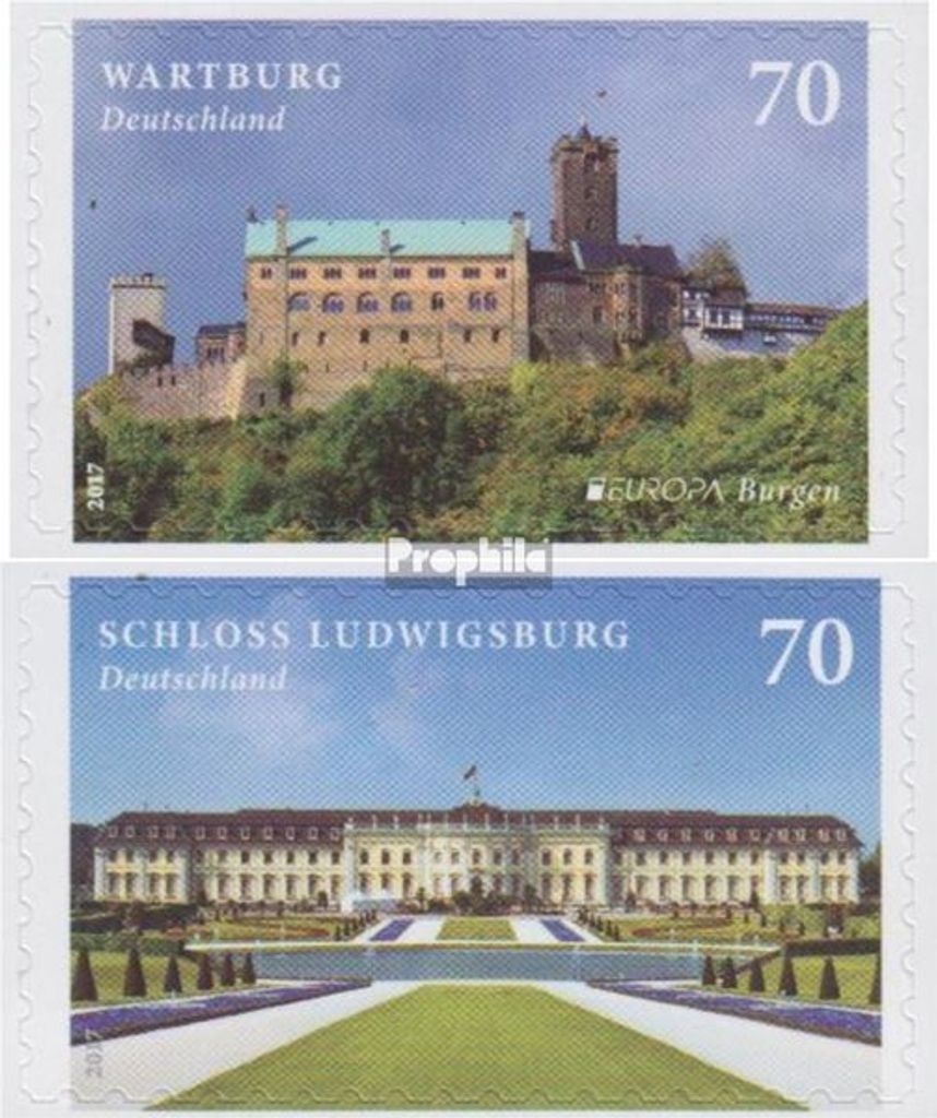 Briefmarken BRD (BR.Deutschland) 2017 Mi 3311-3312 Produktbild 